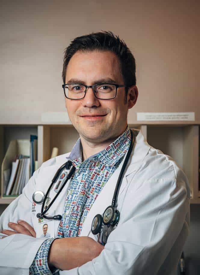 Portrait: Dr Thomas Bouchard, reproductive medicine clinician and HDS partner